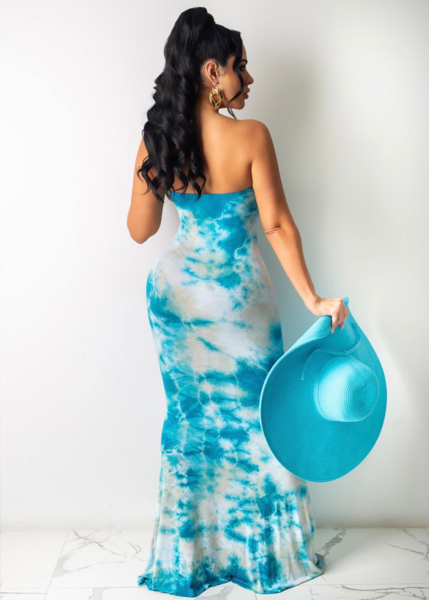 Tie Dye Maxi Dress + New Arrivals - Salty Lashes - Lifestyle Blog