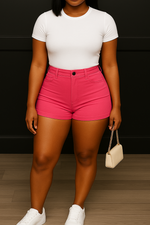 Hot Pink Hustle Shorts