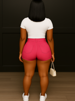 Hot Pink Hustle Shorts
