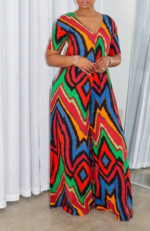 TRULY HER VIBE LOOSE FIT JUMPSUIT