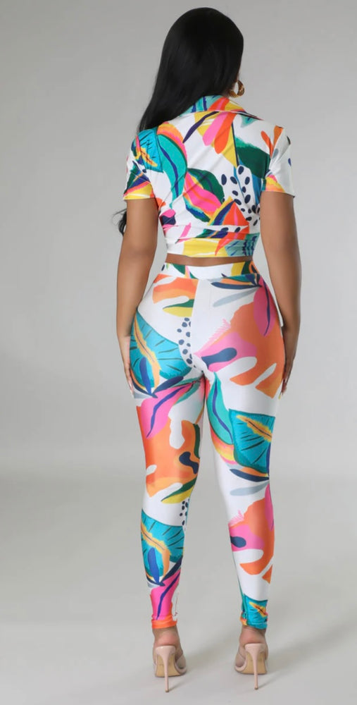 CLEARANCE!  Tropical Treat Two Piece Set! Up to 3X!