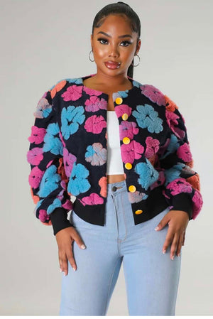 
            
                Load image into Gallery viewer, Flower Bomb Beauty Jacket
            
        