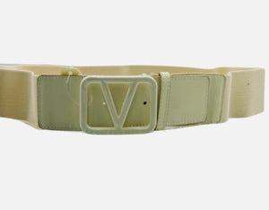 Big V BUCKLE BELT (ELASTIC WAIST)