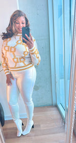 New Mustard Color! Design Boutique Sweater! Two Colors