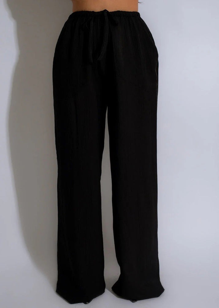 LINEN WIDE LEG PANTS! POCKETS! MULTIPLE COLORS