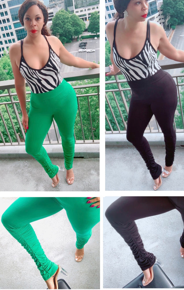 MULTIPLE COLORS “ Stacked Leg Pants‼️ Including Curvy Sizes up to 3X!