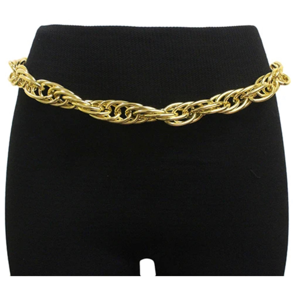 Rope Chain Belt ! Fits waist up to 1X