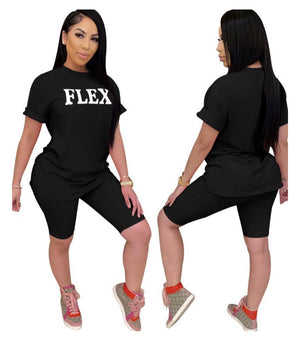 Born to Flex “ T-Shirt Short Set ‼️ MULTIPLE COLORS‼️