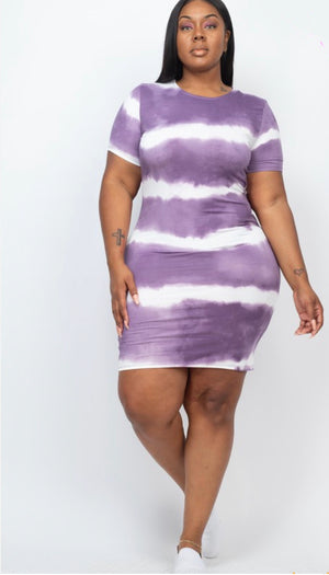 
            
                Load image into Gallery viewer, Cutie on the Go “ TSHIRT Tie-Dye Dress
            
        