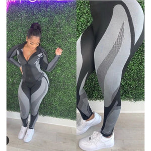 Must Have Track Set ‼️Seamless Zip Up Jacket & Leggings Set‼️ – Just Be  Cute Boutique
