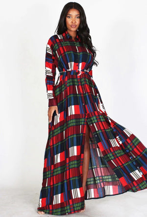 Perfectly Plaid Maxi Dress! PLUS SIZES – Just Be Cute Boutique Perfectly Plaid Maxi Dress! PLUS SIZES – Just Be Cute Boutique