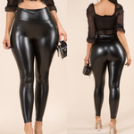 Faux Liquid Leather Leggings ‼️Very Stretchy ‼️