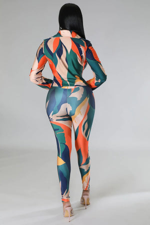 
            
                Load image into Gallery viewer, Bronze Girl Satin Leggings Set ! PLUS Sizes Available!
            
        